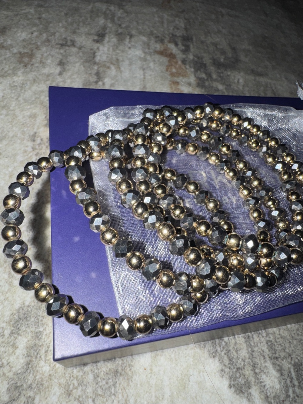 Park Lane Denali Beaded Stretch Bracelet Set - Picture 3 of 5